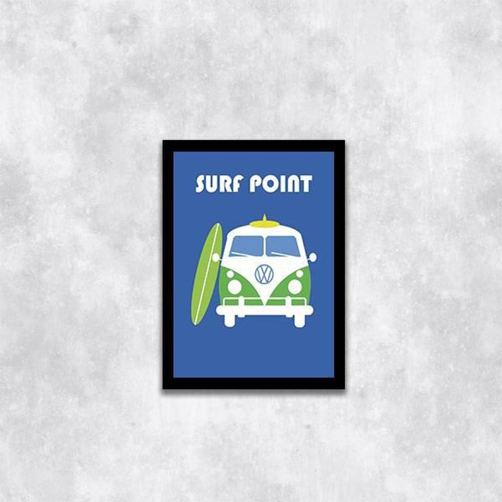 Quadro Surf Point 24X18Cm