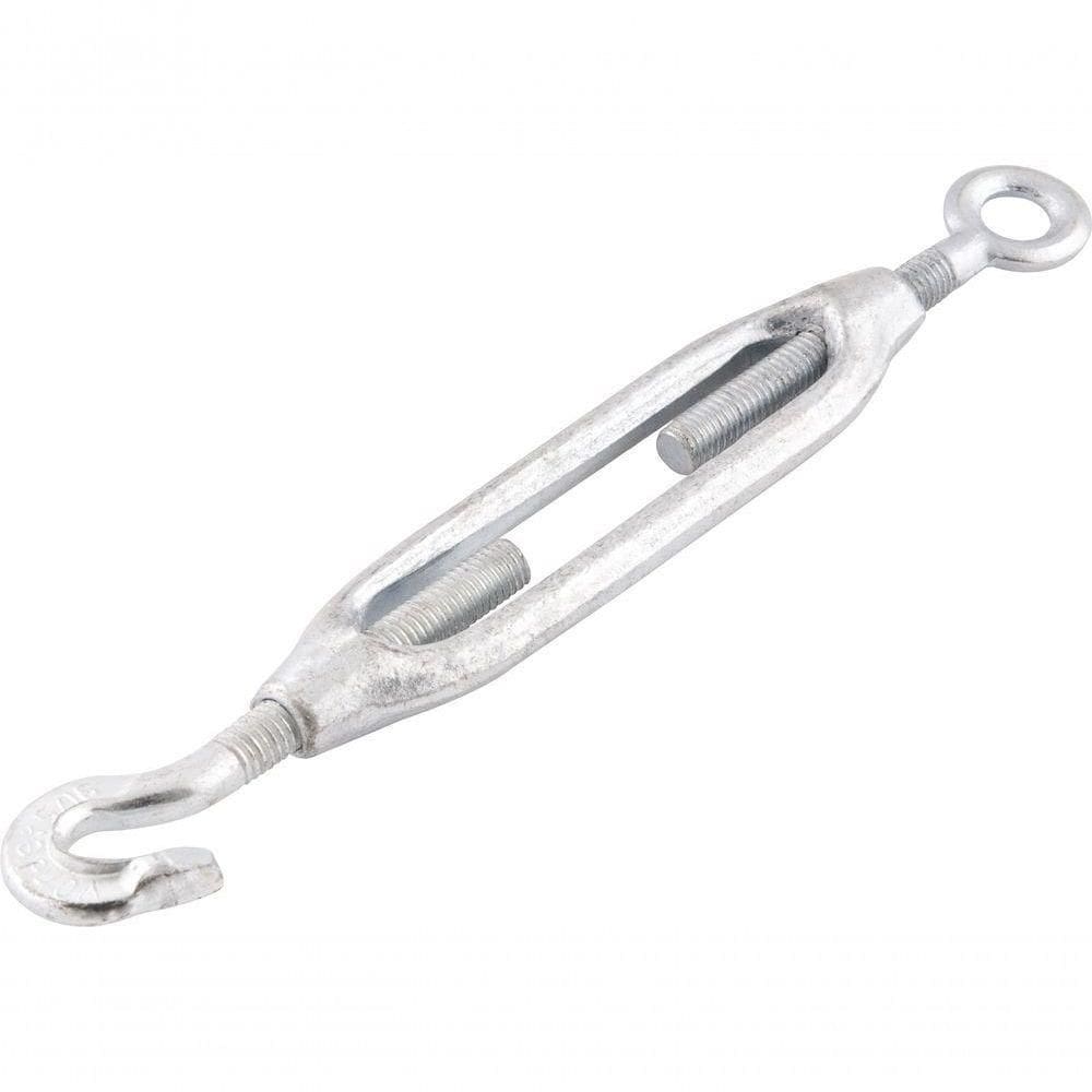 Esticador Para Cabo De Aço 3-8 Gancho X Olhal Leve Galvaniz