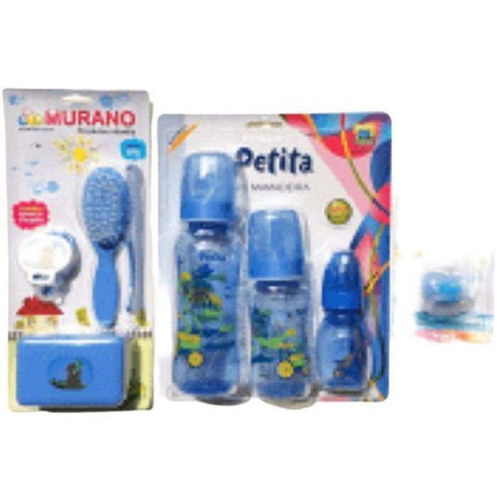 Kit Mamadeira Petita+ Kit Banho Murano Chupeta Pituca