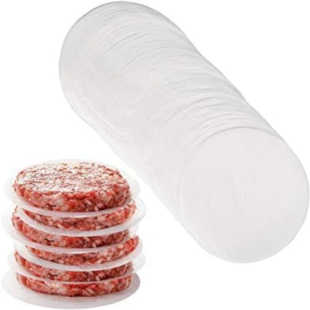 Papel Manteiga Separador De Carne Hamburguer Redondo 12,8Cm