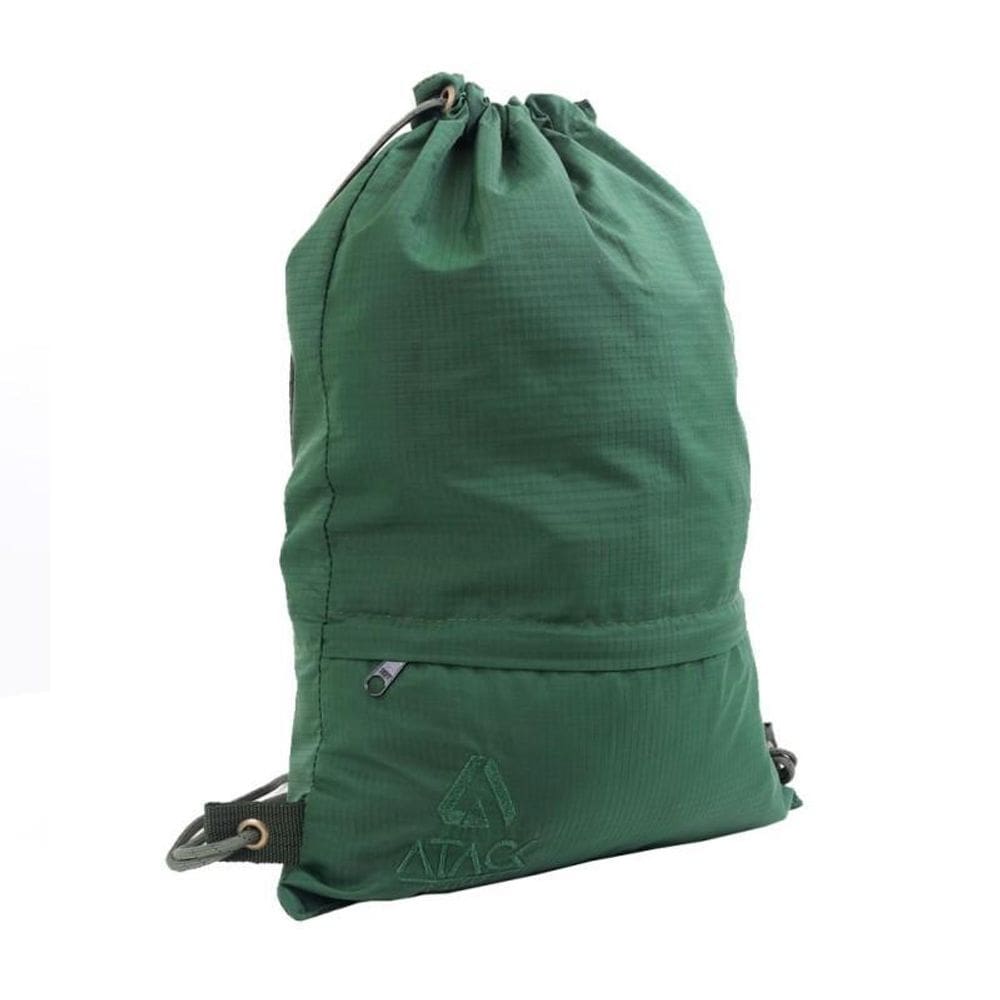 Bolsa Gym Bag Preta Saco De Ombro Verde