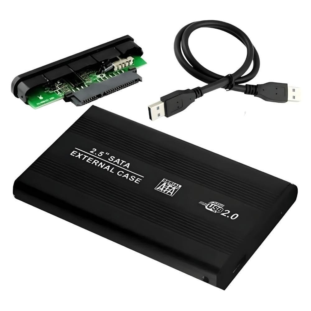 Case Externa Para Hd Sata 2,5 Usb 2.0 Até 4Tb - Cs-U2