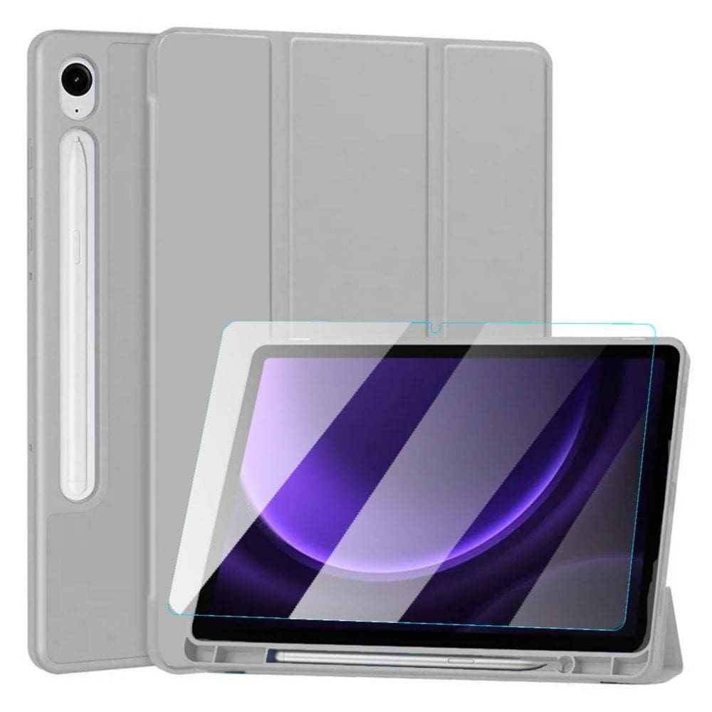 Case Tpu Dobrável + Película Para Tab Samsung S9Fe 10.9 X510