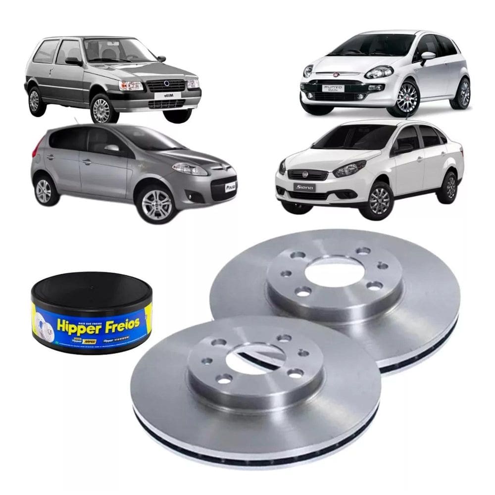 Disco De Freio - Fiorino 1.4, Grand Siena E Palio Novo 1.6