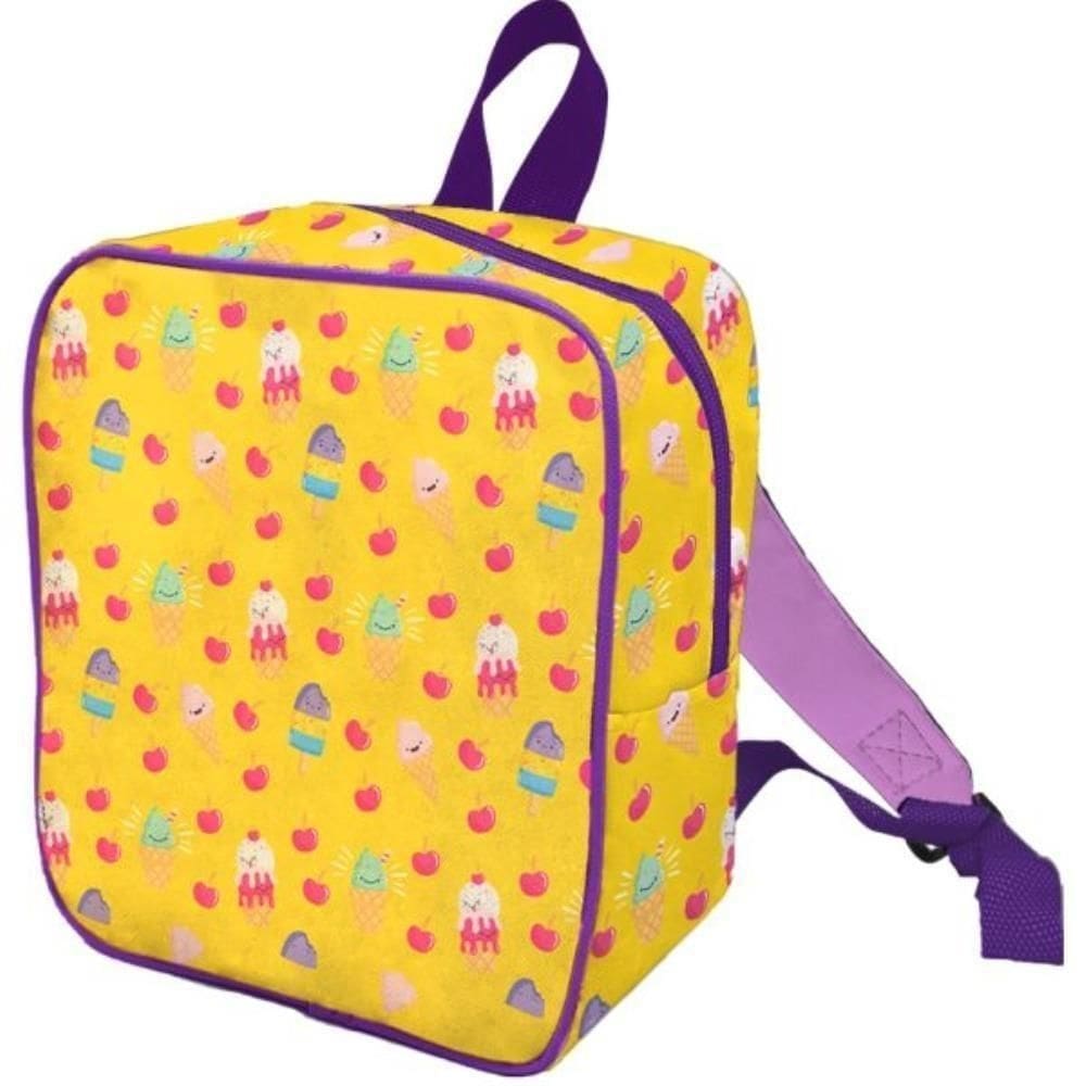 Lancheira Termica Picole Mao/Ombro Amarela Leonora Unidade