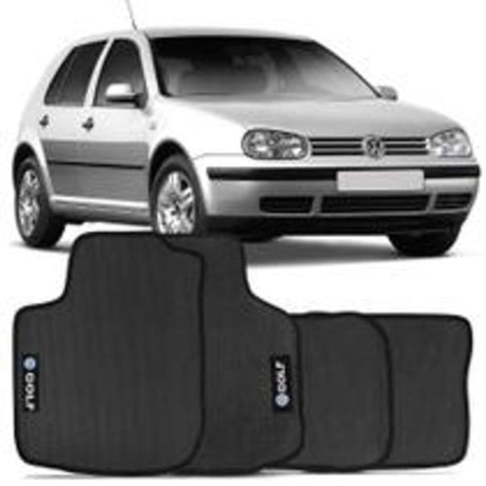 Tapete Automotivo Golf Mk3 Mexicano 1997 Borracha Pvc