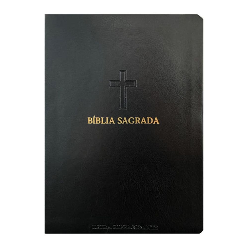 Bíblia Sagrada Letra Hipergigante Harpa E Índice Arc Almeida