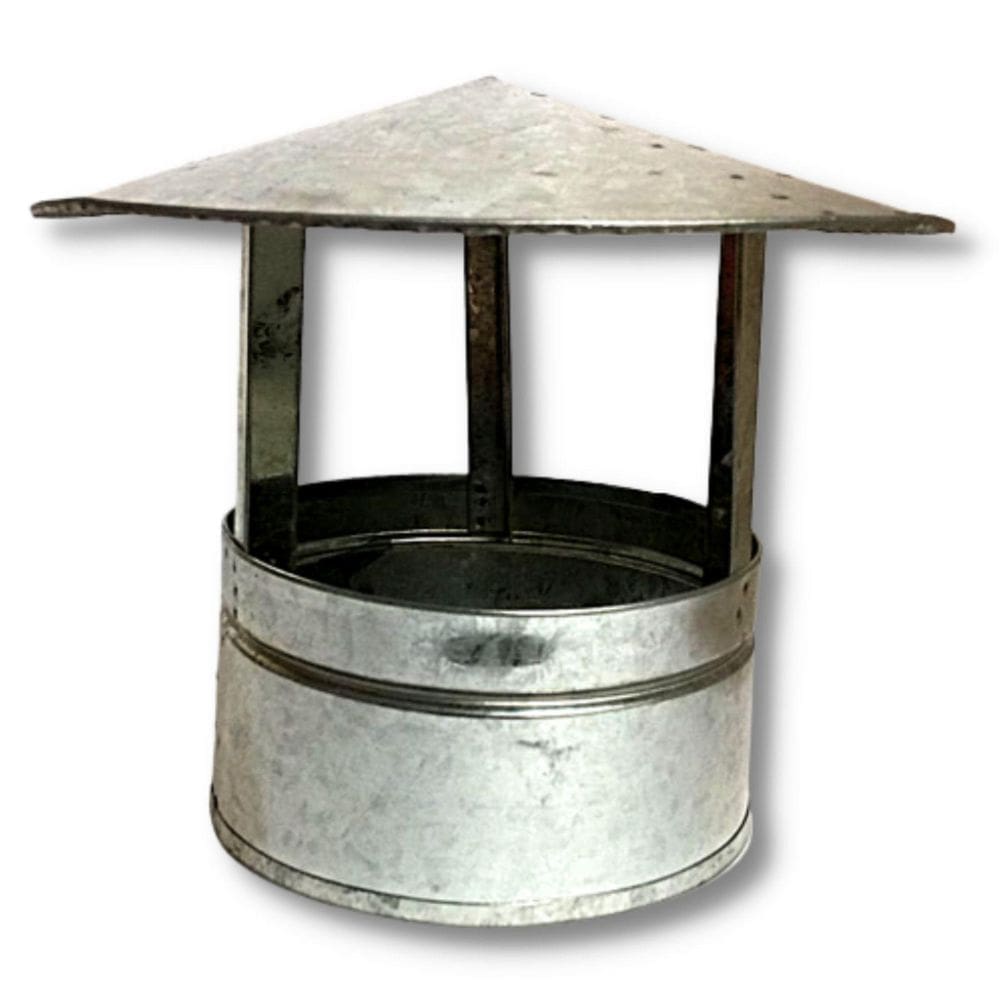 Chapéu Para Chaminé 240 Mm Galvanizado