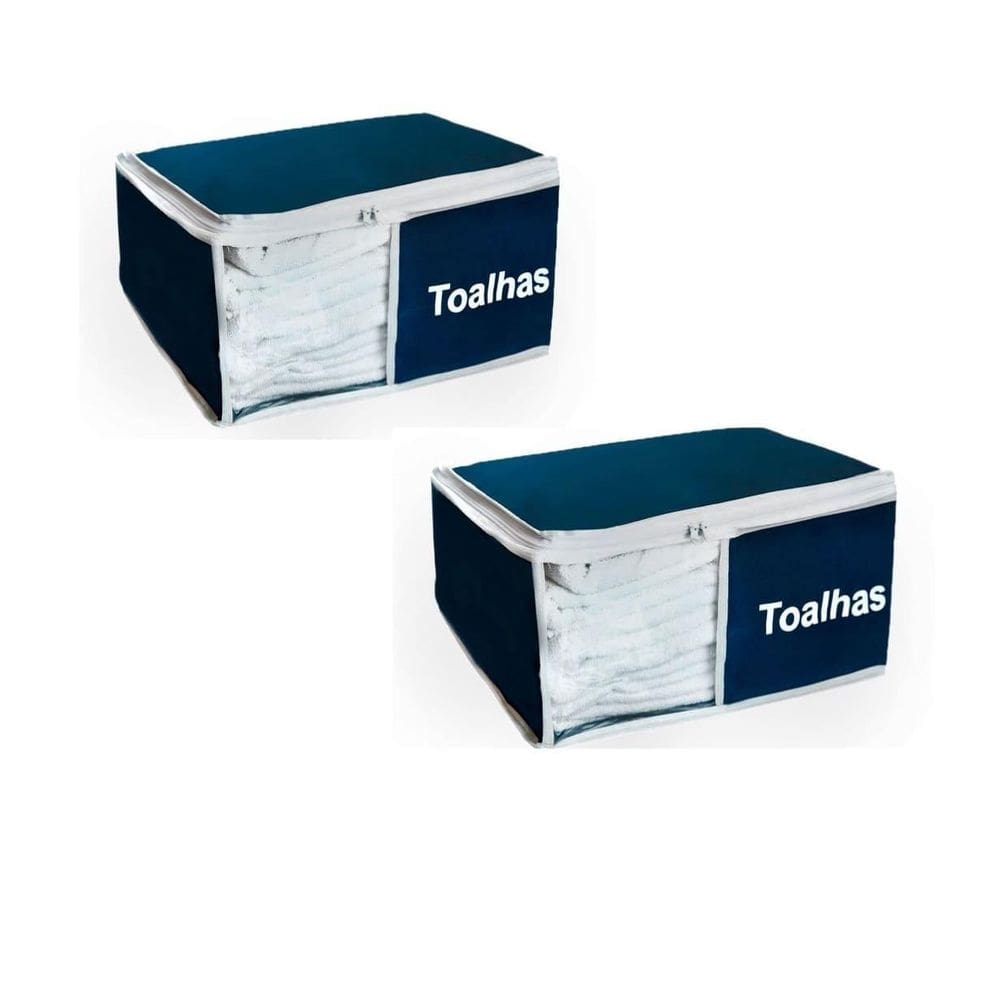 Organizador De Toalha Multiuso Para Closet Guarda Roupa 2 Un