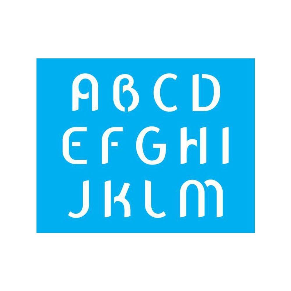 Stencil Tamako Letras - 20X25Cm - Ref 9209