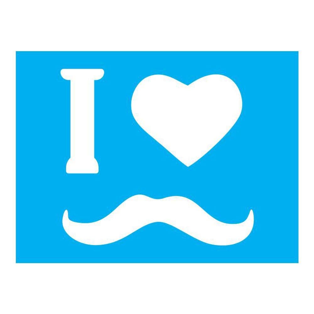 Stencil Tamako I Love Dad - 15X20 - Ref A2996