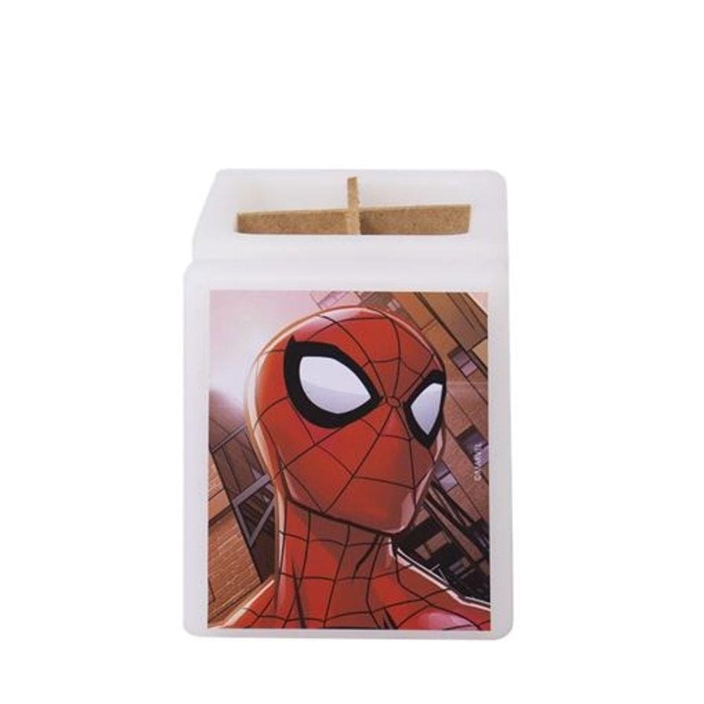 Organizador De Mesa Iluminado - Estilo Homem Aranha Para Fãs De Aventura