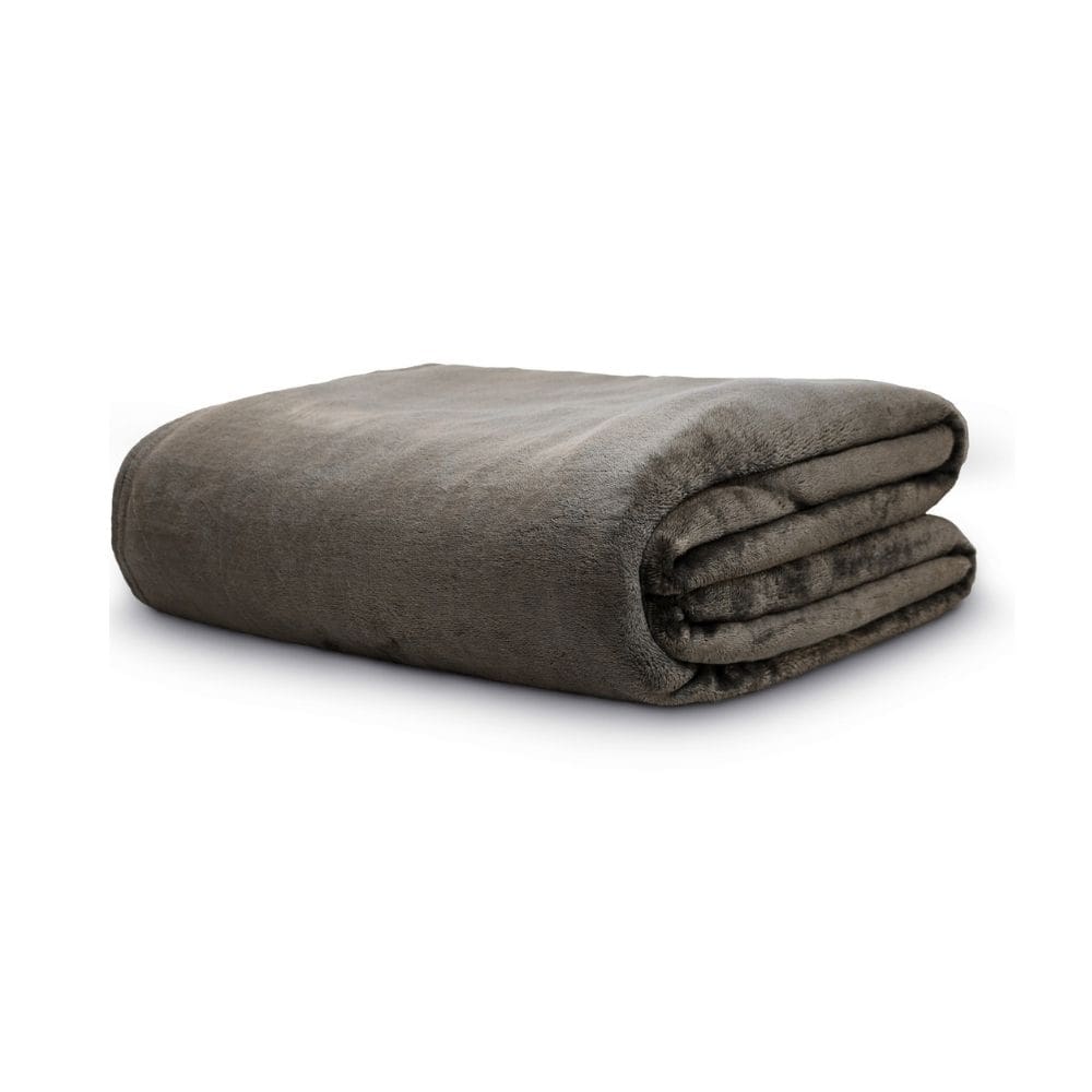Cobertor Casal Neo Velour 180x220 Liso 300g/m² Marrom