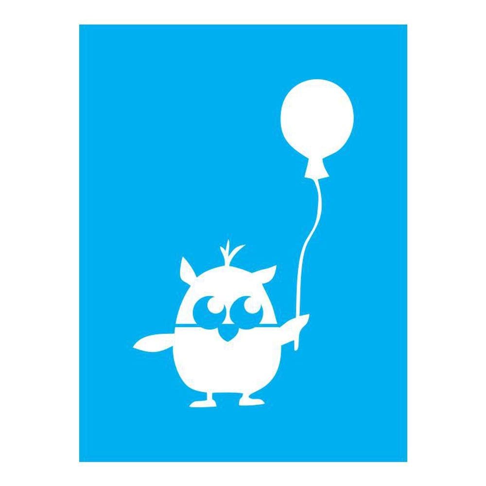 Stencil Tamako Coruja - 15X20Cm - Ref A2713