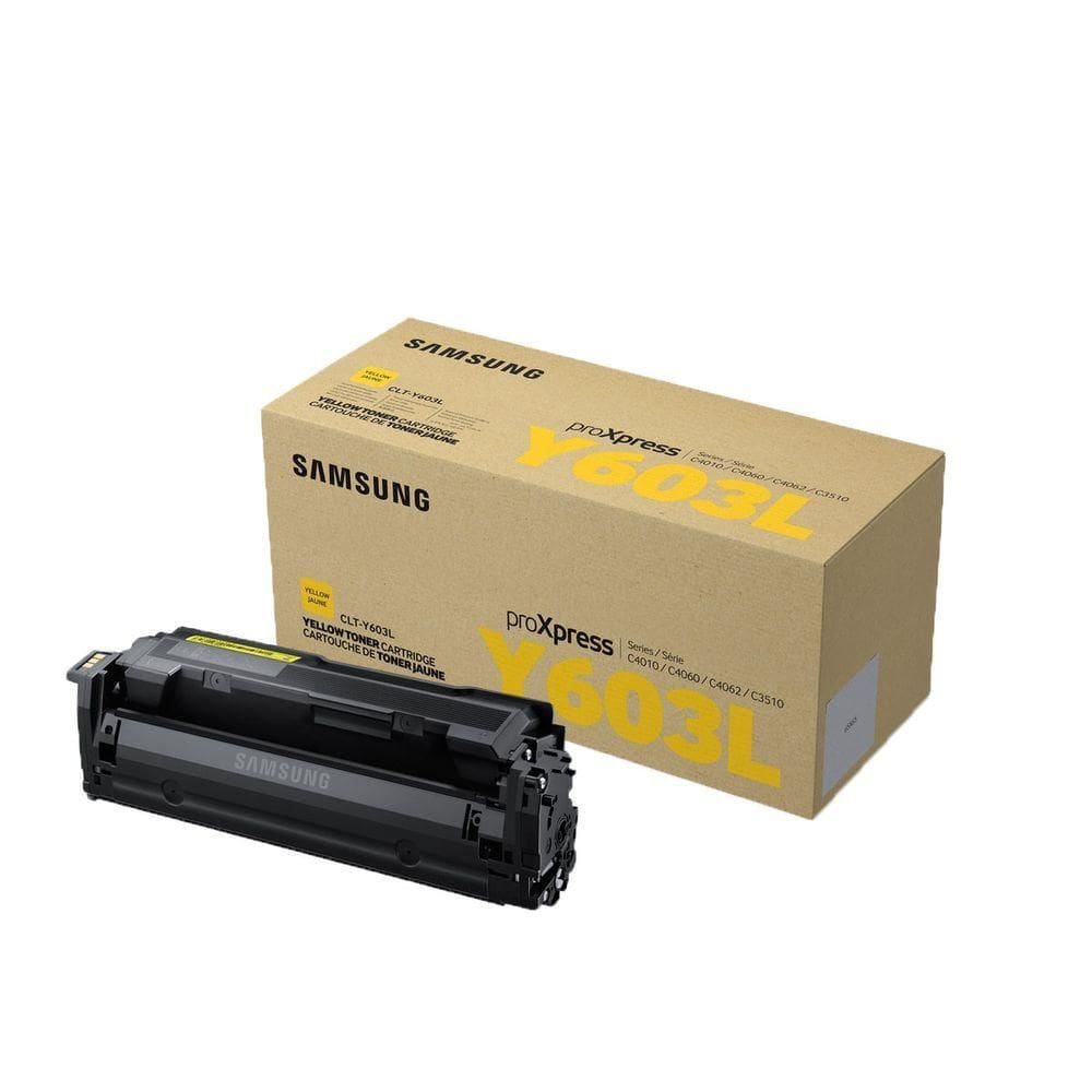 Toner Samsung Clt-y603l Y-603l Amarelo | C4010 C4060