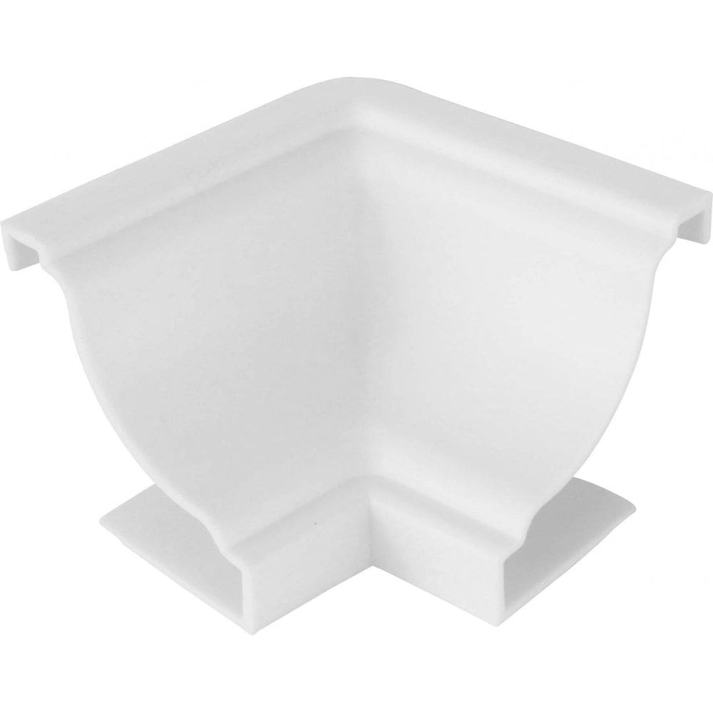 Canto Interno Polifort 8mm X 25mm Caixa com 4 Unidades Branco Neve