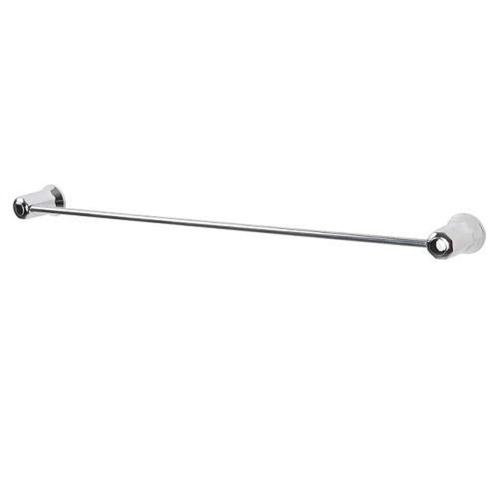 Porta Toalha Banho 40cm Cromado - Kit Essencial Banheiro Bella Arte