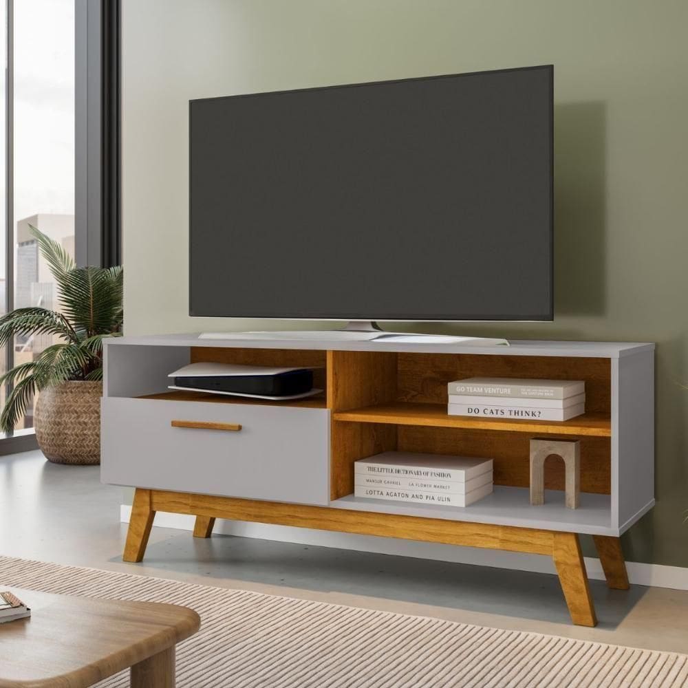 Rack Para Tv Charlie Off White Nature