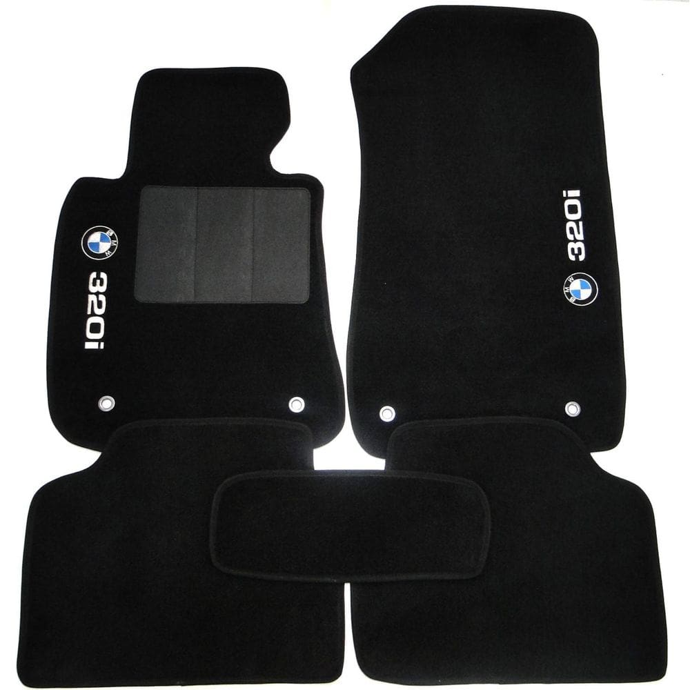 Jogo De Tapete 320I Carpete Com A Base Pinada