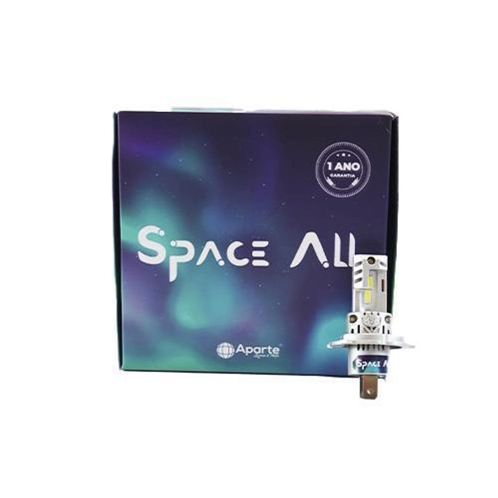 Lâmpada Led H4/H19 Space All 20.000 Lúmens 1 Ano