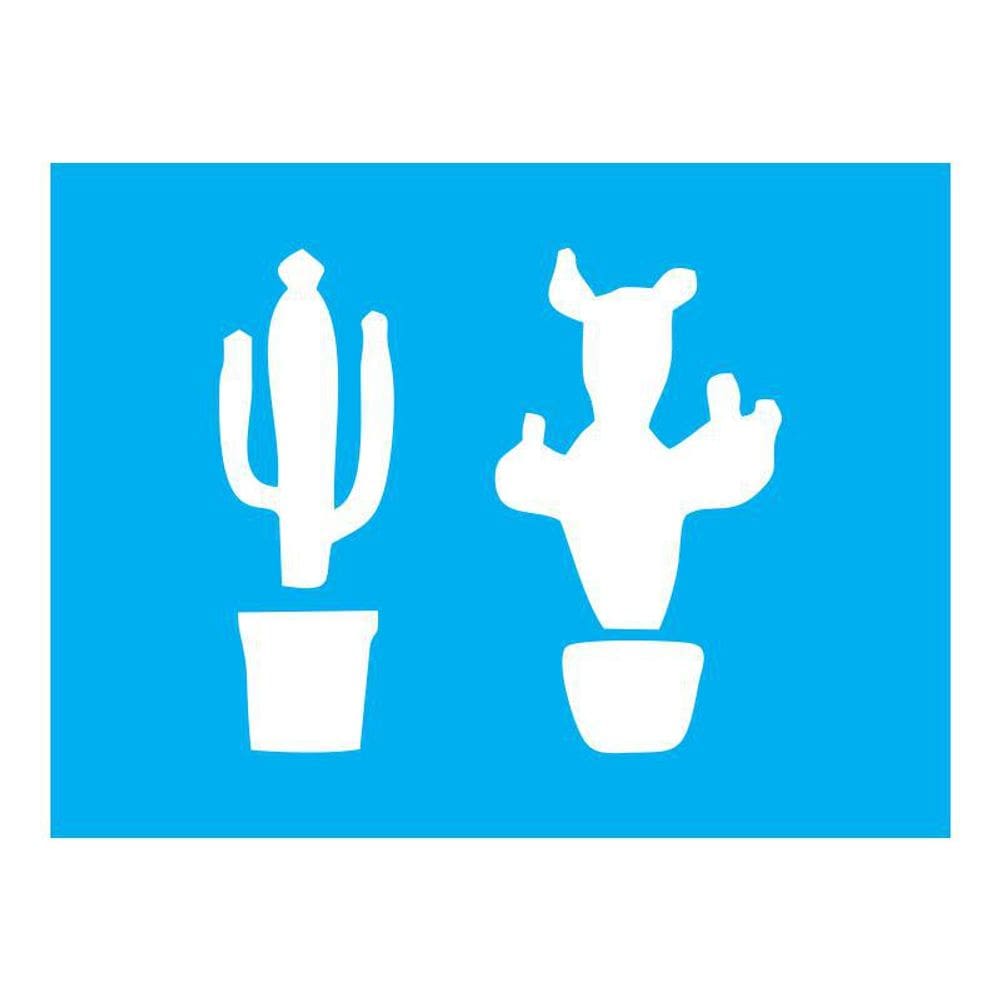 Stencil Tamako Cactus - 15X20Cm - Ref A3195