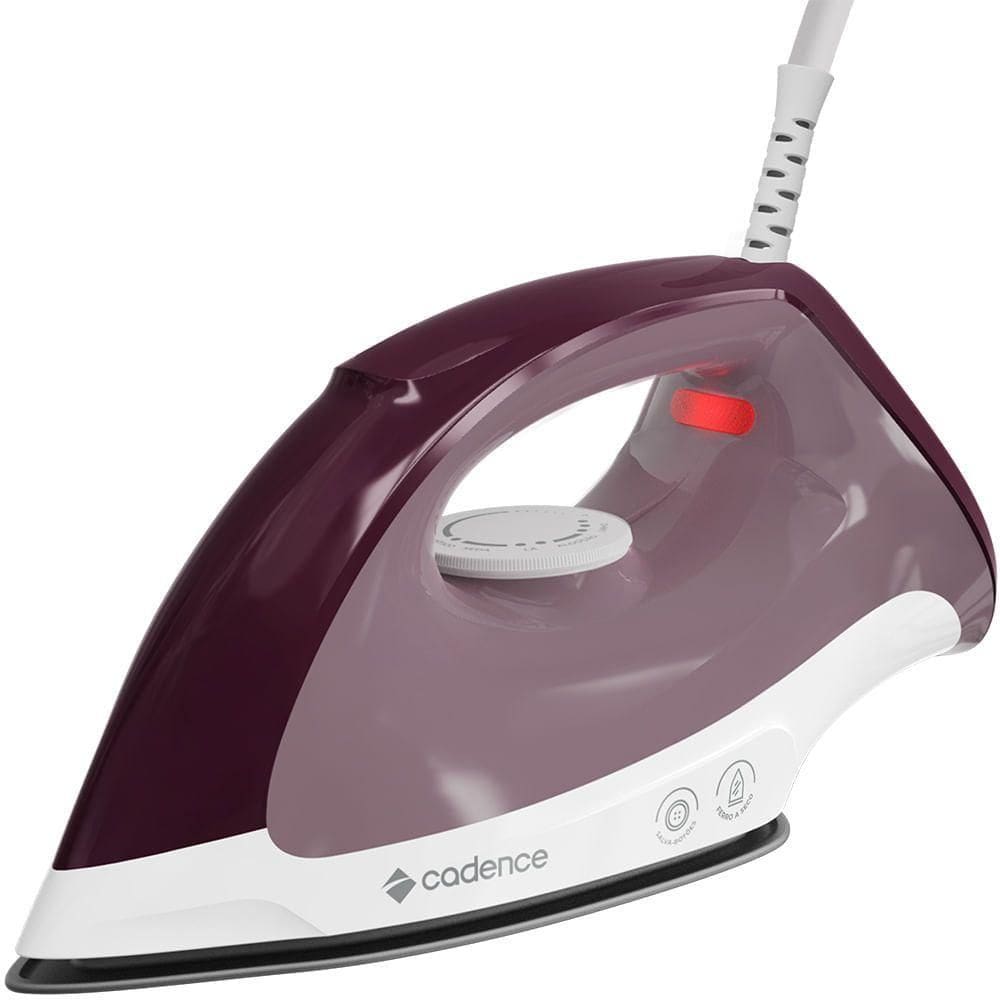Ferro A Seco Cadence Roxo - 110V