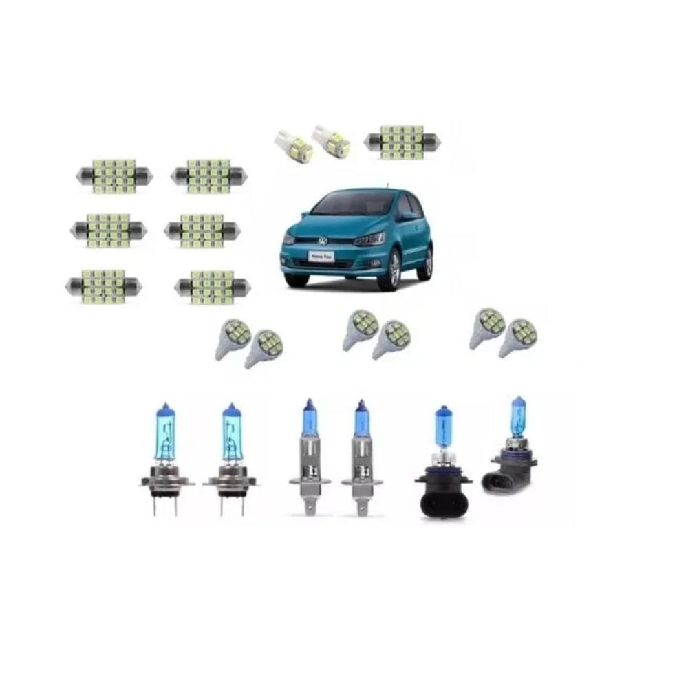 Led Fox Spacefox Crossfox Space Cross Kit Completo Lâmpada