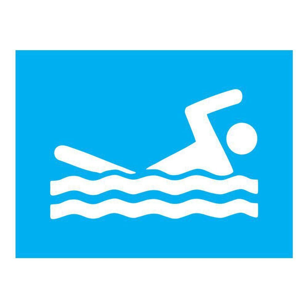 Stencil Tamako Natação - 15X20Cm - Ref A2399