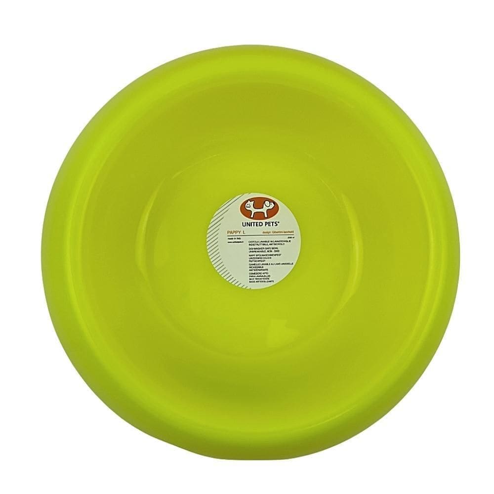 Comedouro Pet Para Cachorro United Pets Pappy Amarelo Tam G