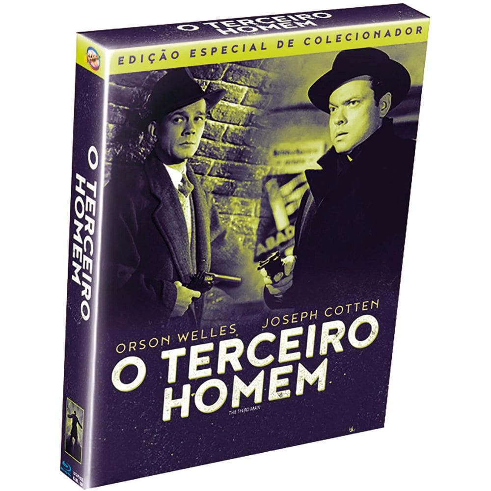 Blu-Ray O Terceiro Homem - Orson Welles - Filme Oscar 1951