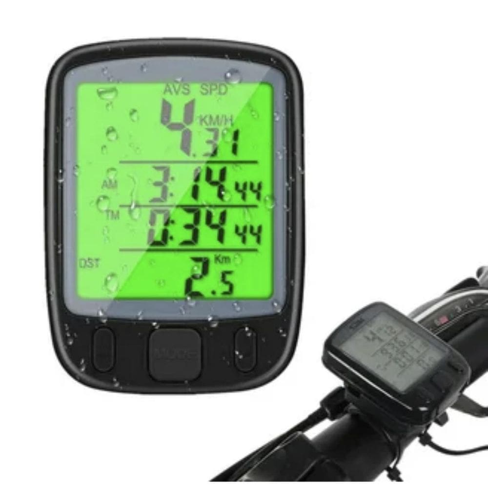 Ciclocomputador Bike - Monitoramento Avançado E Luz Noturna