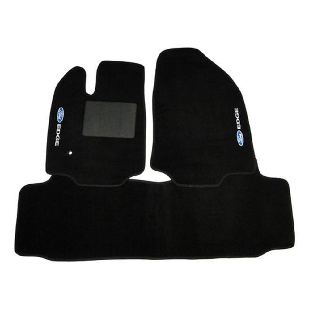 Jogo Tapete Automotivo Carpete Bordado Edge 2008/12 Luxo