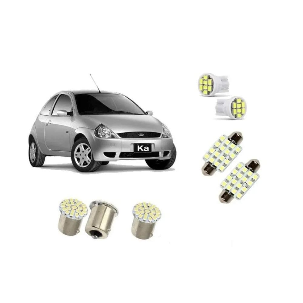 Kit Lâmpada Led Ford Ka 2001 2002 2003 2004 2005 2006 2007