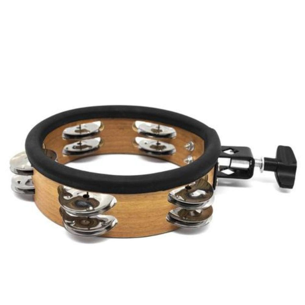 Pandeirola Em Madeira Com Suporte Para Clamp Torelli