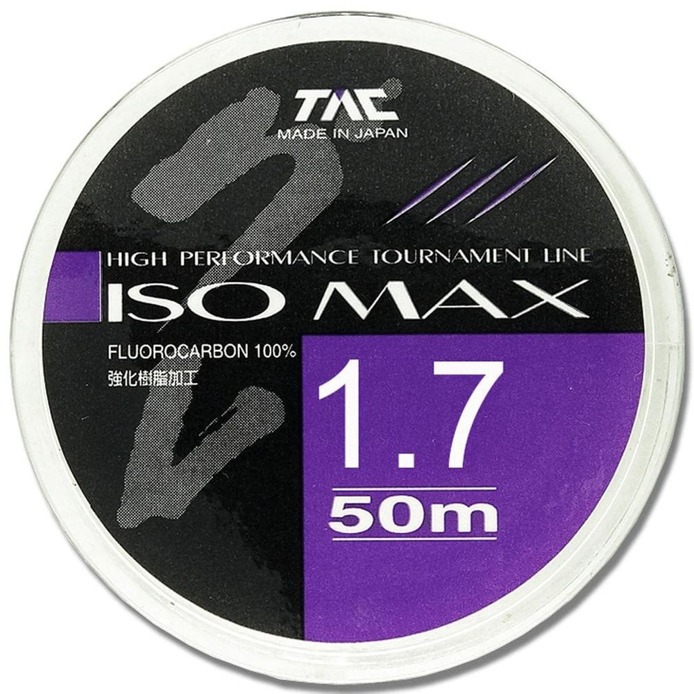 Linha Líder Fluor Carbon Tac Iso Max 7Lb - 0.215Mm - 50M