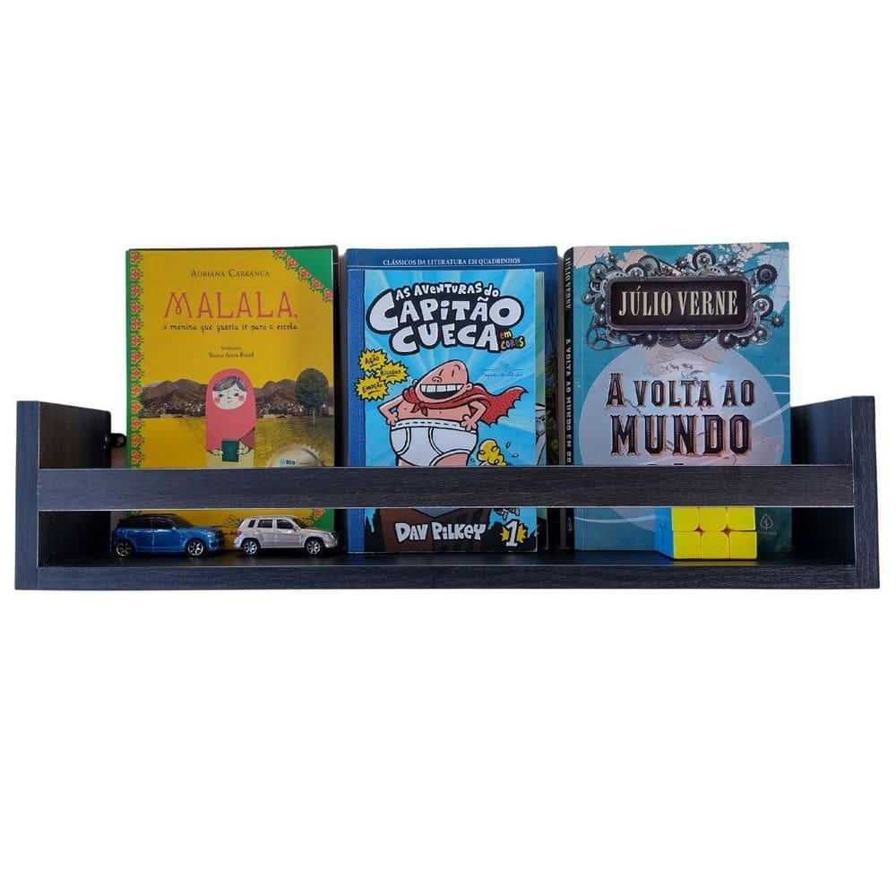 Prateleira Nicho Revisteiro Parede Estante Porta Livro