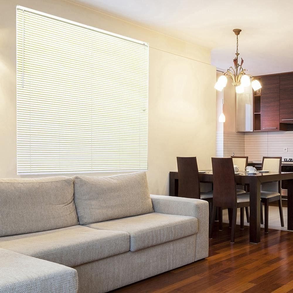 Persiana Horizontal De Pvc- Off 0,80x1,30m Evolux - Bege