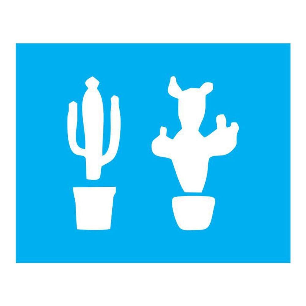 Stencil Tamako Cactus - 20X25Cm - Ref B566