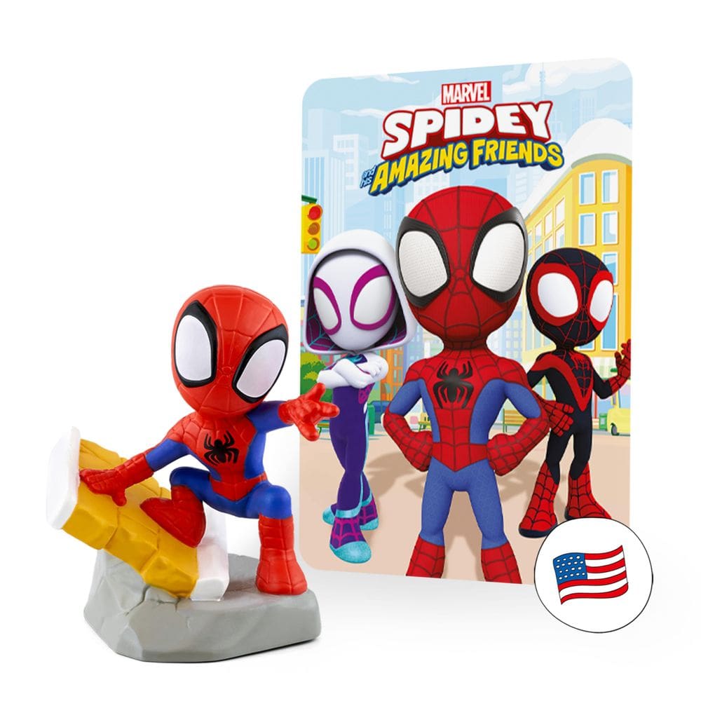 Reprodução de áudio: personagem Tonies Spidey Marvel Spidey Friends