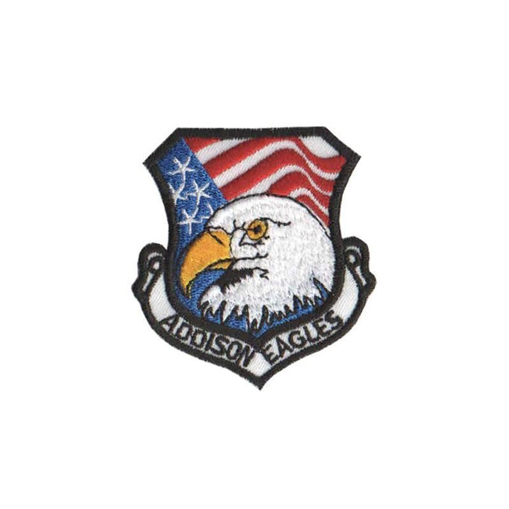 Patch Bordado Addison Eagle Com Fecho De Contato