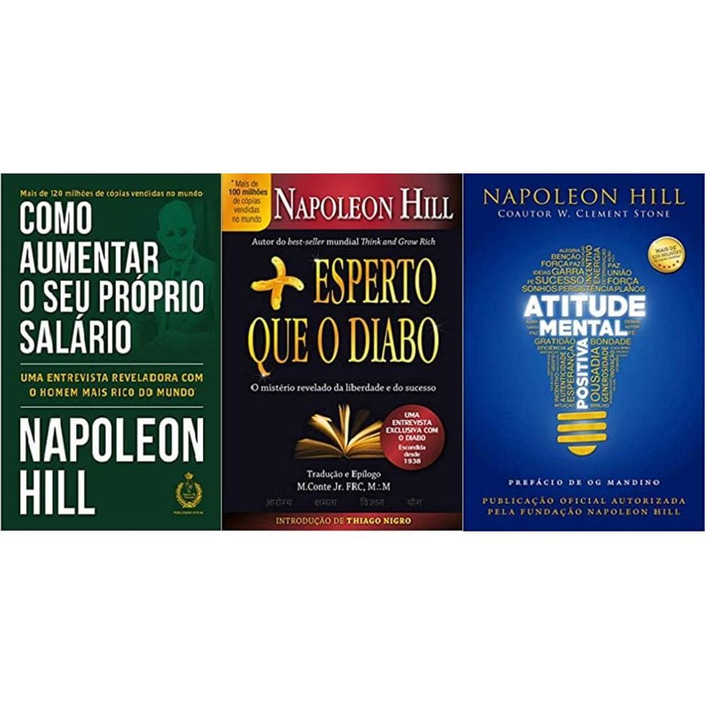 Kit 3 Livros Como Aumentar O Seu Próprio Salário + Mais