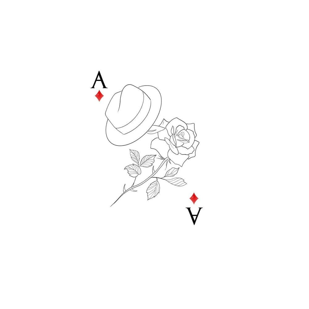 Tatuagem Temporária Baralho Umbanda Maria Navalha