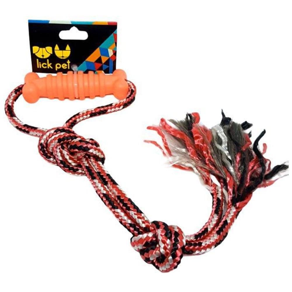 Puxador 02 Nós 01 Ossinho - Corda Colorida