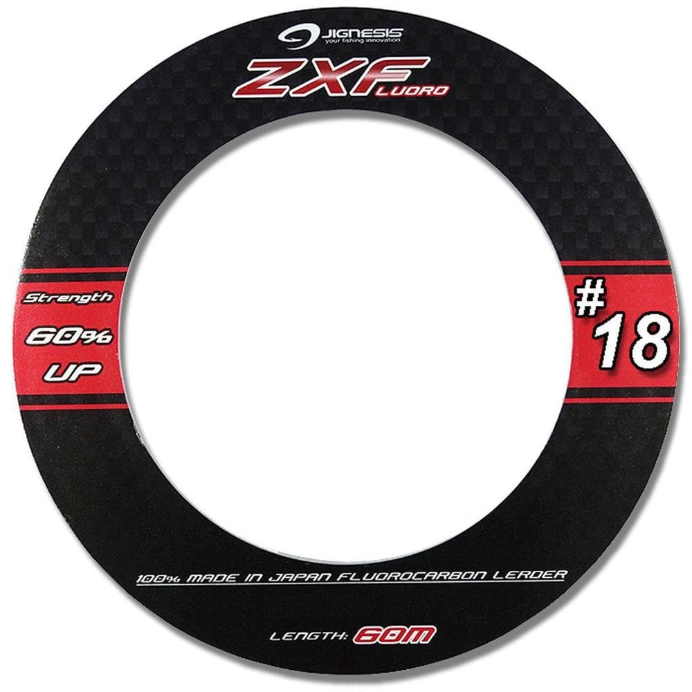 Linha Líder Fluor Carbon Jignesis Zx-Fluor 60M 65Lb 0.720Mm