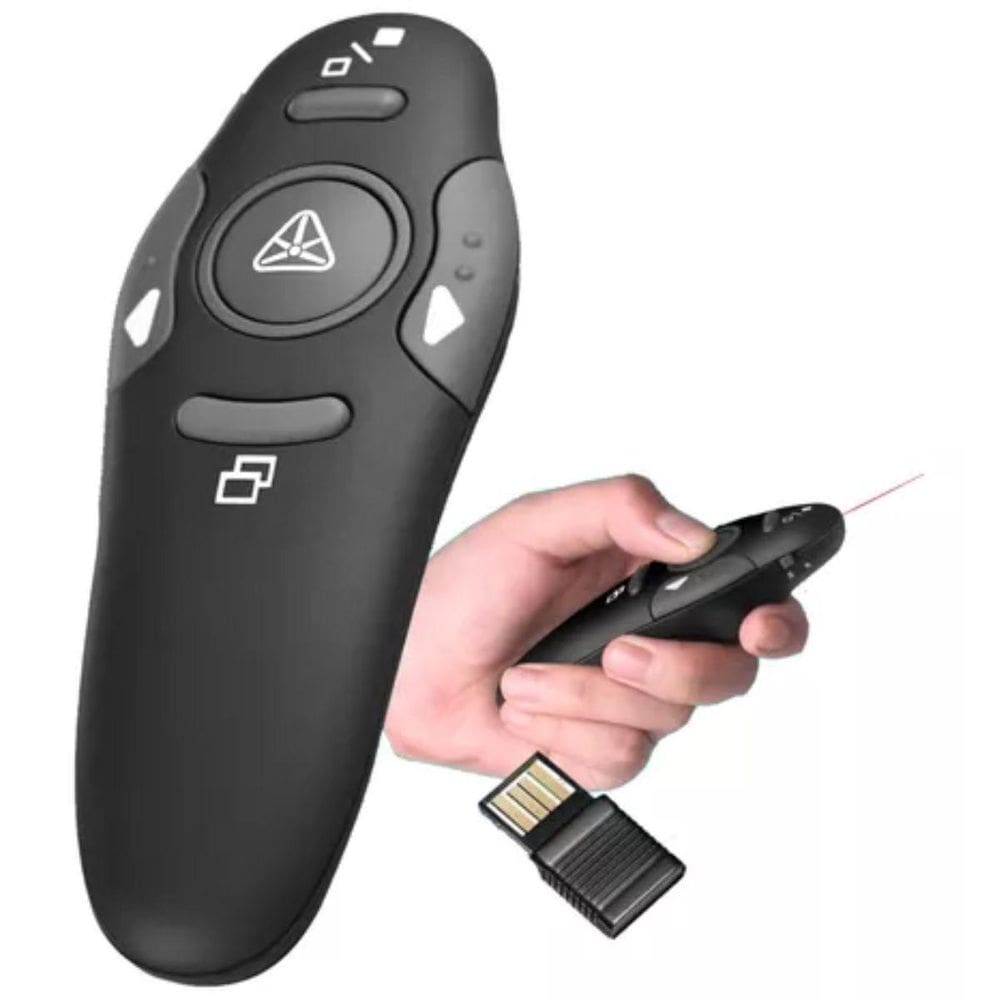 Caneta Laser Wireless Pointer Para Apresentação Com Usb