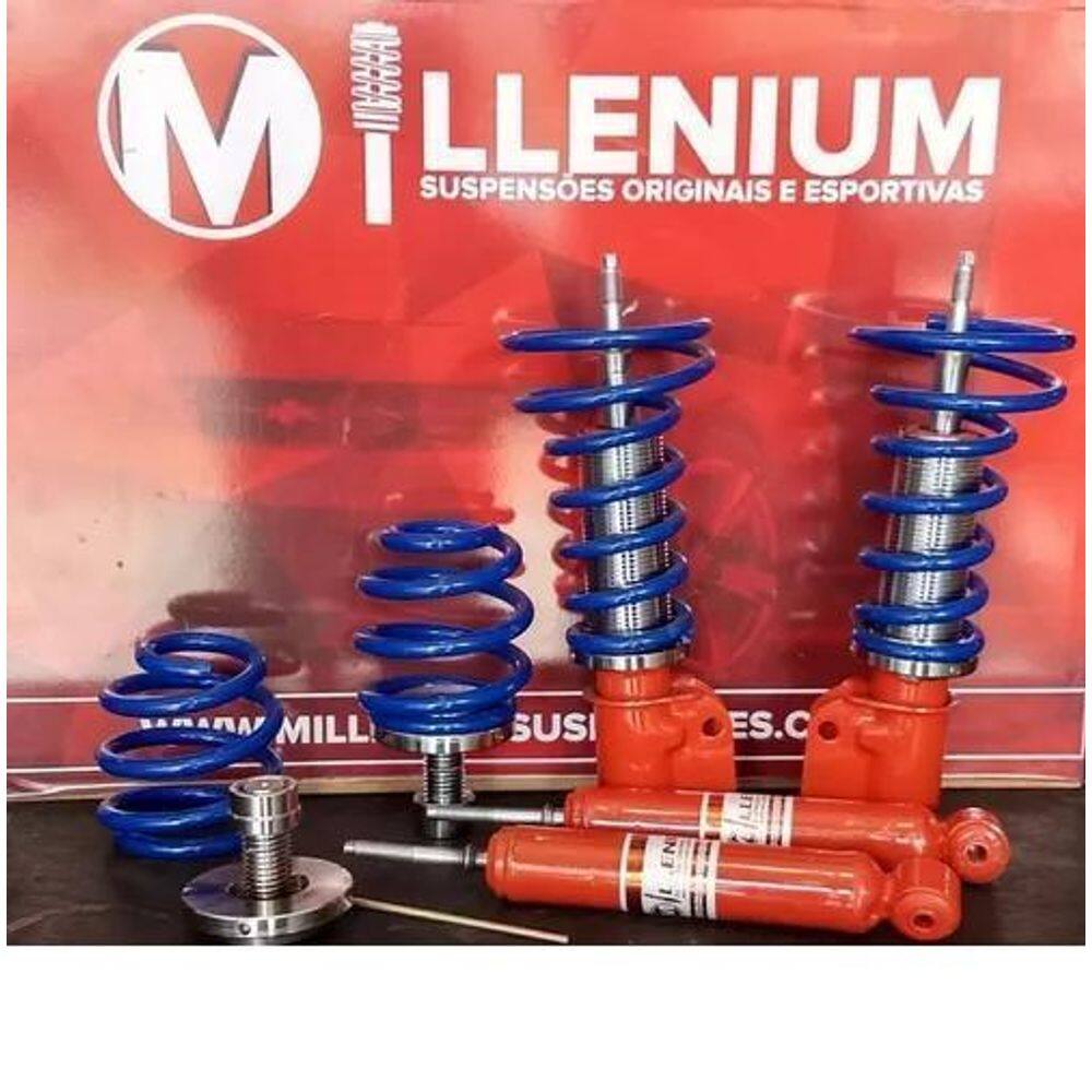 Kit Suspensão Rosca Super Slim Vectra Novo 2006 Ao 2013