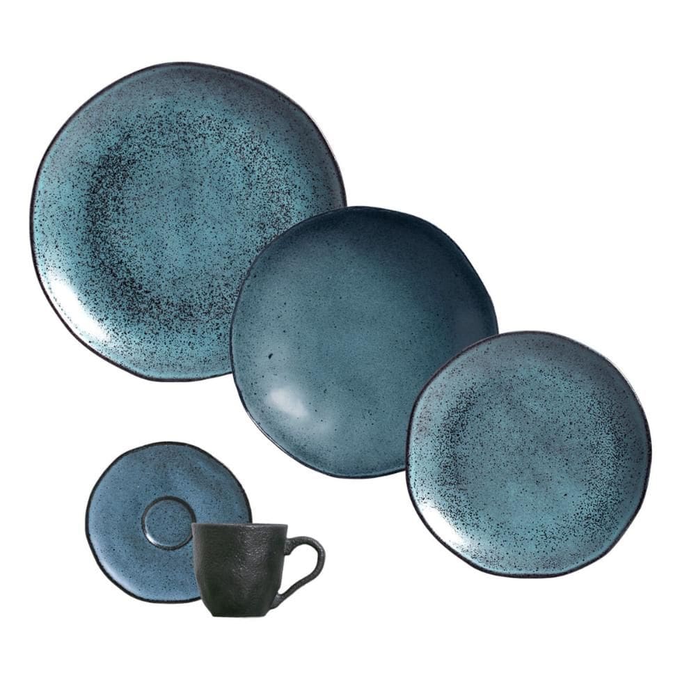 Aparelho de Jantar 20 Peças Orgânico Petroleum Porto Brasil