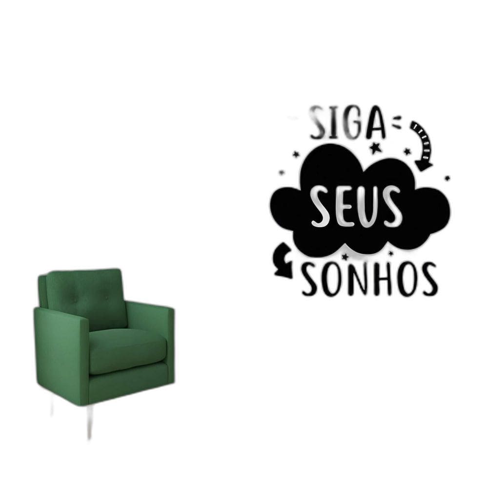 Adesivo De Parede Siga Seus Sonhos