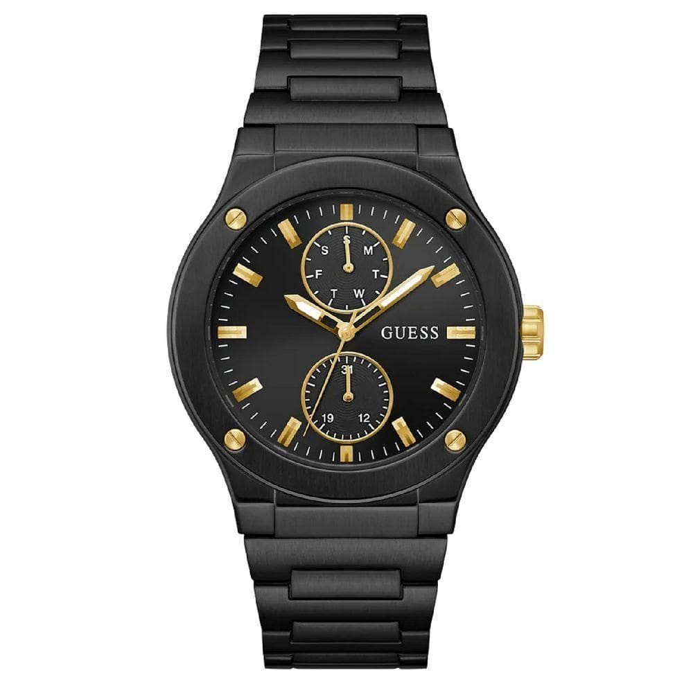 Relógio Guess Masculino Jet Gw0795g3 Preto