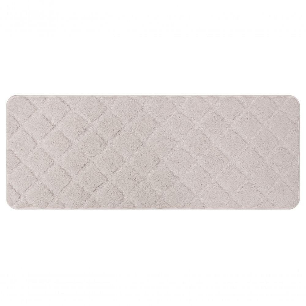 Passadeira Microfibra Soft Plus Marfim 120x45cm - Uzoo Passadeira Microfibra Soft Plus 120x45cm Marfim 18203iv